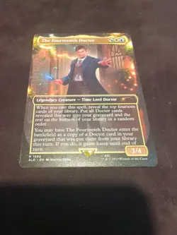 MTG the Fourteenth Doctor Extended Art Mint Condition - Image 1
