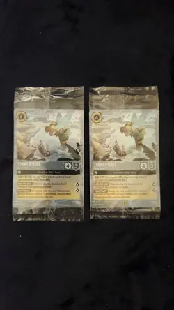 Disney Lorcana: Fabled - Tinker Bell 11/P3 Glimmer Foil Promo SEALED Card - Image 1