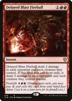 Delayed Blast Fireball - Commander Legends: Battle for Baldur's Gate | MTG Card - Image 1