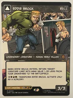 Eddie Brock (0224) (Borderless) Marvel's Spider-Man Regular - Image 1