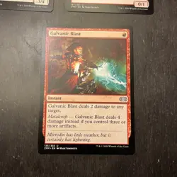 MTG STARTER COMMANDER DECK - Rebbec / Rograkh - Galvanic Blast - R/W Voltron - Image 2