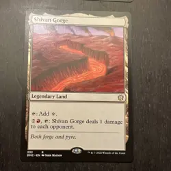 MTG STARTER COMMANDER DECK - Mishra, Tamer Of Mak Fawa Foil Promo - R/B Artifact - Image 2
