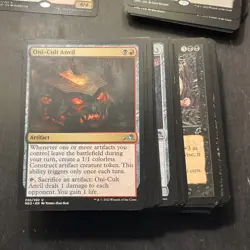 MTG STARTER COMMANDER DECK - Mishra, Tamer Of Mak Fawa Foil Promo - R/B Artifact - Image 3