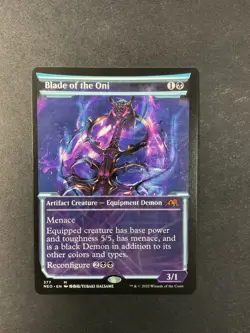 Blade of the Oni - Kamigawa Neon Dynasty - Magic the Gathering - MTG - Image 1
