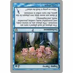 MTG UNHINGED * Topsy Turvy FOIL NM - Image 1