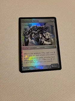 Mycosynth Golem Fifth Dawn Foil Lightly Played MTG - Image 1