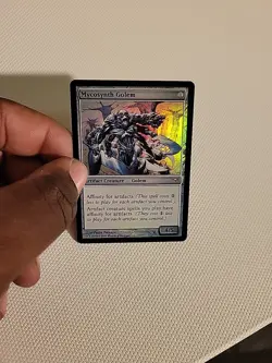 Mycosynth Golem Fifth Dawn Foil Lightly Played MTG - Image 2