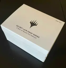 FOIL A Box of Rocks | MTG Magic Secret Lair Drop Secretversary | English |SEALED - Image 1
