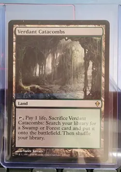 Magic: The Gathering Verdant Catacombs Rare Zendikar NM-M - Image 1
