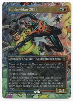 Spider-Man 2099 (0205) (Borderless) Marvel's Spider-Man Foil - Image 1