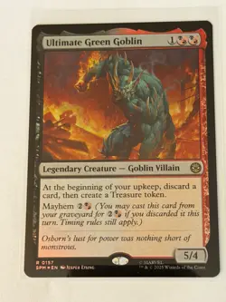 Ultimate Green Goblin Marvel's Spider-Man Foil 157 - Image 1