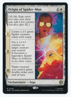 Origin of Spider-Man #0009 MTG Marvel's Spider-Man Magic The Gathering - Image 1