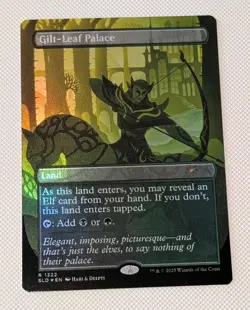 MTG *FOIL* Secret Lair GILT-LEAF PALACE NM - Image 1