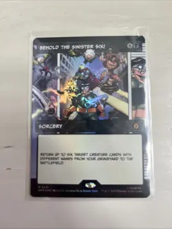 Behold the Sinister Six! (Borderless) Marvel's Spider-Man Foil - Image 1