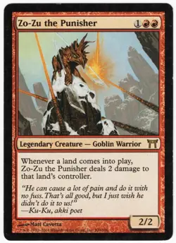 Zo-Zu the Punisher 2004 Champions of Kamigawa Legendary Creature MTG SP - NM AZ7 - Image 1