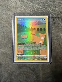 Ditto Pokemon Card Gg22/gg70 - Sudden Transformation Ability Holo Rare - Image 1