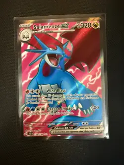 Salamence ex 177/159 Pokemon Journey Together Holo Full Art Ultra Rare - Image 1