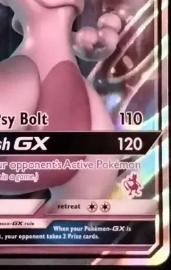 2019 Pokemon TCG Mewtwo GX Hidden Fates 31/68 Ultra Rare Sun & Moon NM/M - Image 5