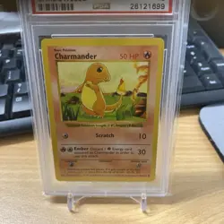 Pokemon 1999 Base Set Shadowless Charmander 46/102 PSA 10 GEM MINT WOTC - Image 3