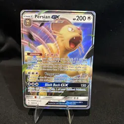 Pokemon : SM UNBROKEN BONDS PERSIAN GX 149/214 ULTRA RARE - Image 1