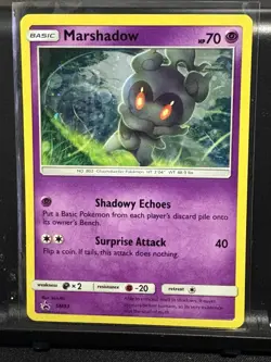Pokemon TCG Shining Legends Marshadow SM93 Holo Promo NM - Image 1
