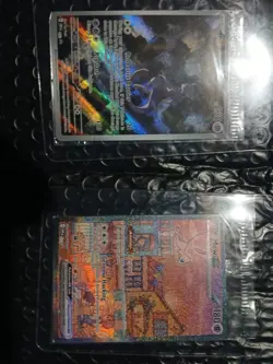 mewtwo #052 And Mew Ex #053 Scarlet And Violet- 151 Promos Both Sealed - Image 1