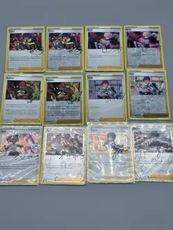 Pokemon Crown Zenith Signed Trainer Complete Holo/ Reverse Holo Set (12) - Image 4