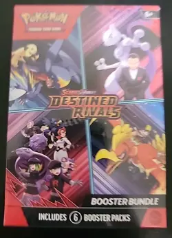 Pokemon TCG Scarlet & Violet Destined Rivals Booster Bundle. New! Factory Sealed - Image 1