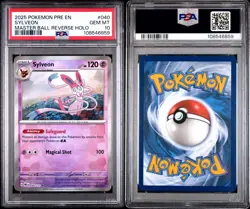 PSA 10 SYLVEON MASTER BALL POKEMON - PRISMATIC EVOLUTIONS - Image 1