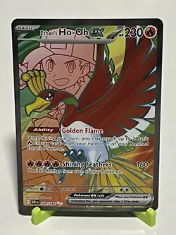 Pokemon Ethan's Ho-Oh ex 209/182 Destined Rivals Ultra Rare NM Condition - Image 1