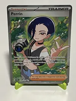 Pokemon Perrin 209/167 Twilight Masquerade Ultra Rare NM Condition - Image 1