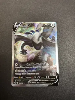 Pokemon 2022 Silver Tempest Lugia V 186/195 Alt Art Ultra Rare - Image 1