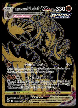 Pokemon TCG Brilliant Stars #TG30TG30 Rapid Strike Urshifu Vmax NM - Image 1