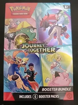 POKEMON JOURNEY TOGETHER BOOSTER BUNDLE BOX - FACTORY SEALED & US ENGLISH - Image 1