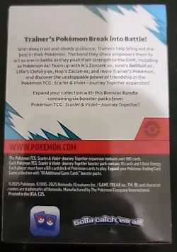 POKEMON JOURNEY TOGETHER BOOSTER BUNDLE BOX - FACTORY SEALED & US ENGLISH - Image 2