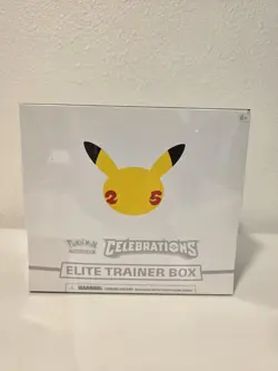 Pokemon Celebrations Elite Trainer Box ETB - Factory Sealed 25th Anniversary Set 820650809439 - Image 1