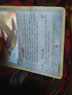 Pidgeot - 10/112 - Holo Rare - Firered & LeafGreen Pokemon TCG HP - Image 3