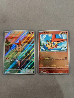 SET! Pokemon Black Bolt White Flare Victini Illustration Collection Promo #208 - Image 1
