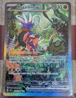 Koraidon ex 247/198 SV01: Scarlet & Violet Base Set Holo Pokemon English - Image 2