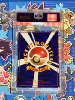 PSA 8 1997 Pokemon Card Japanese Fossil Haunter Holo Rare #93 DDP - Image 2