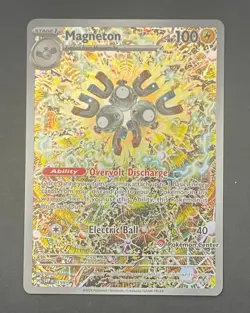 Pokemon Card Magneton 159 Black Star Promo Pokemon Center Stamped - Near Mint - Image 1
