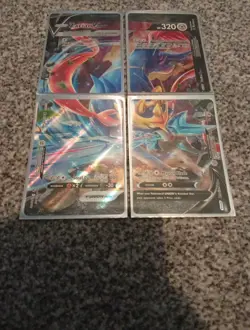 Zacian V-Union Special Ultra Rare Promo Pokemon Card SWSH163-166 Black Star NM - Image 1