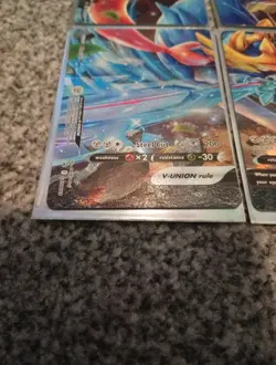 Zacian V-Union Special Ultra Rare Promo Pokemon Card SWSH163-166 Black Star NM - Image 5