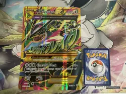 M Rayquaza EX Shiny Full Art Holo Card 98/98 XY-Ancient Origins Jumbo Edition - Image 1