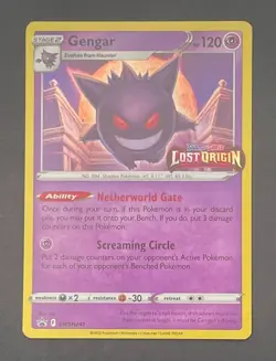 Pokemon Card Gengar SWSH241 Prerelease Black Star Promo - Near Mint - Image 1