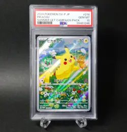 PSA 10 Pikachu PROMO 218/SV-P - Pokemon Card Japanese - Image 1