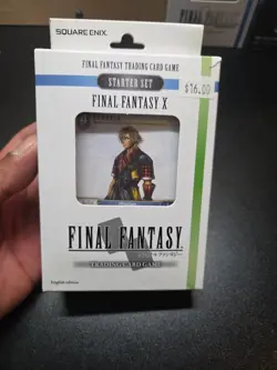 Final Fantasy Trading Card Game Starter X XII Cloud Vs Sephiroth Set Lot - Image 2