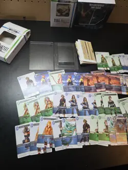 Final Fantasy Trading Card Game Starter X XII Cloud Vs Sephiroth Set Lot - Image 4