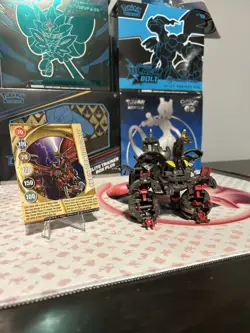 Bakugan Battle Brawlers Pyrus Maxus Helios 7 In 1 Completed With Card RARE SET - Image 1
