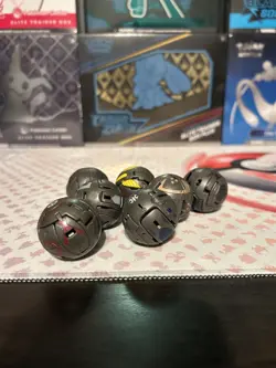 Bakugan Battle Brawlers Pyrus Maxus Helios 7 In 1 Completed With Card RARE SET - Image 3